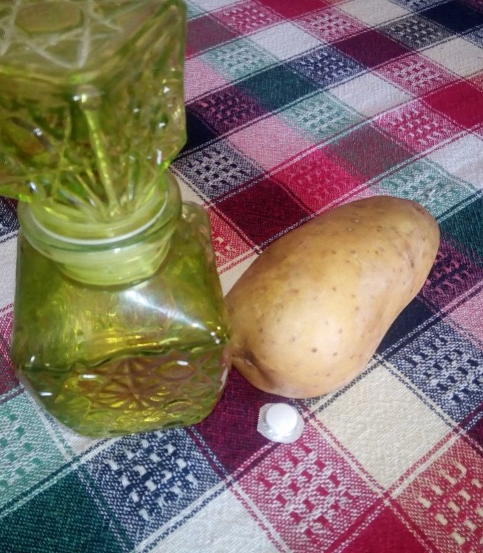 Potato compress
