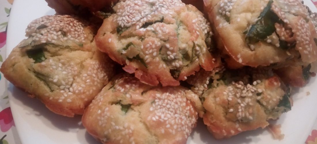 Spinach muffins